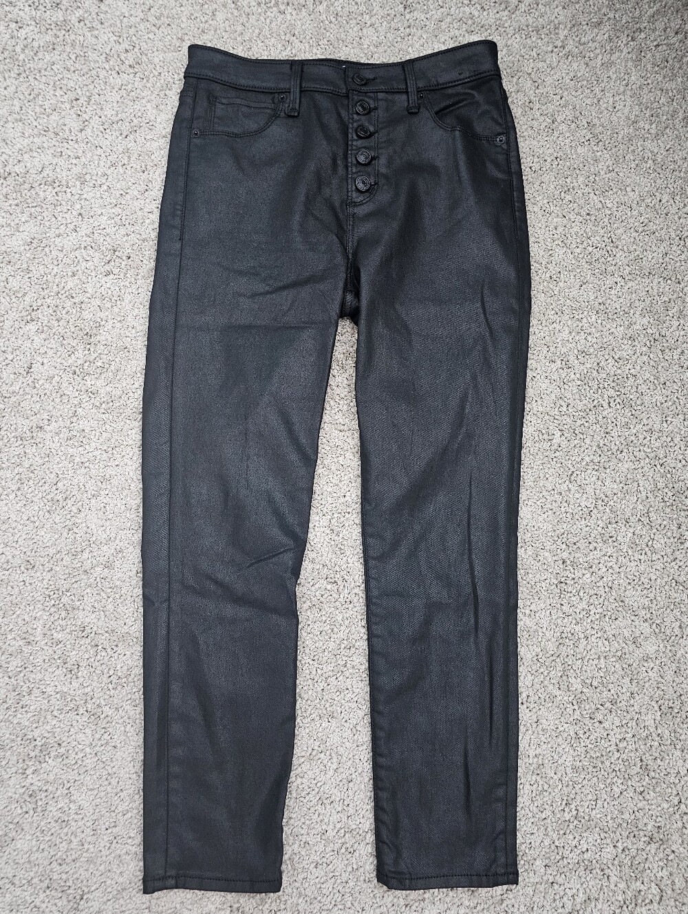 Abercrombie & Fitch Black Super Skinny High Rise Pants Size 28/6